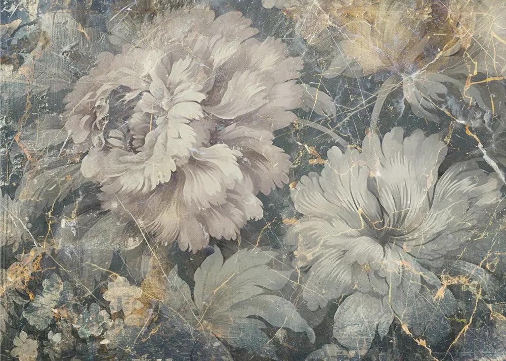 Wall art Flower Floral Art Illustration Wallart 011 by Rafal Kulik