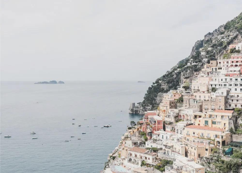 Wall art Positano at the Amalfi Coast by Photolovers