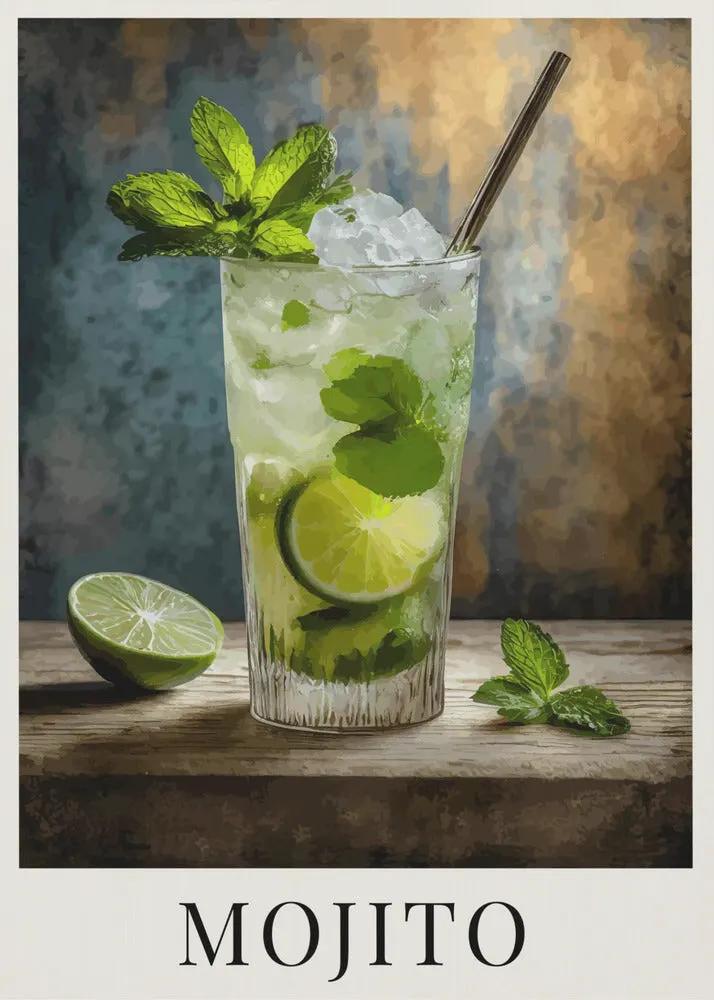 Wall art Mojito by Andreas Magnusson