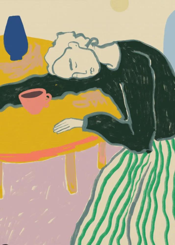 Wall art Restful Pause by Sandra Poliakov