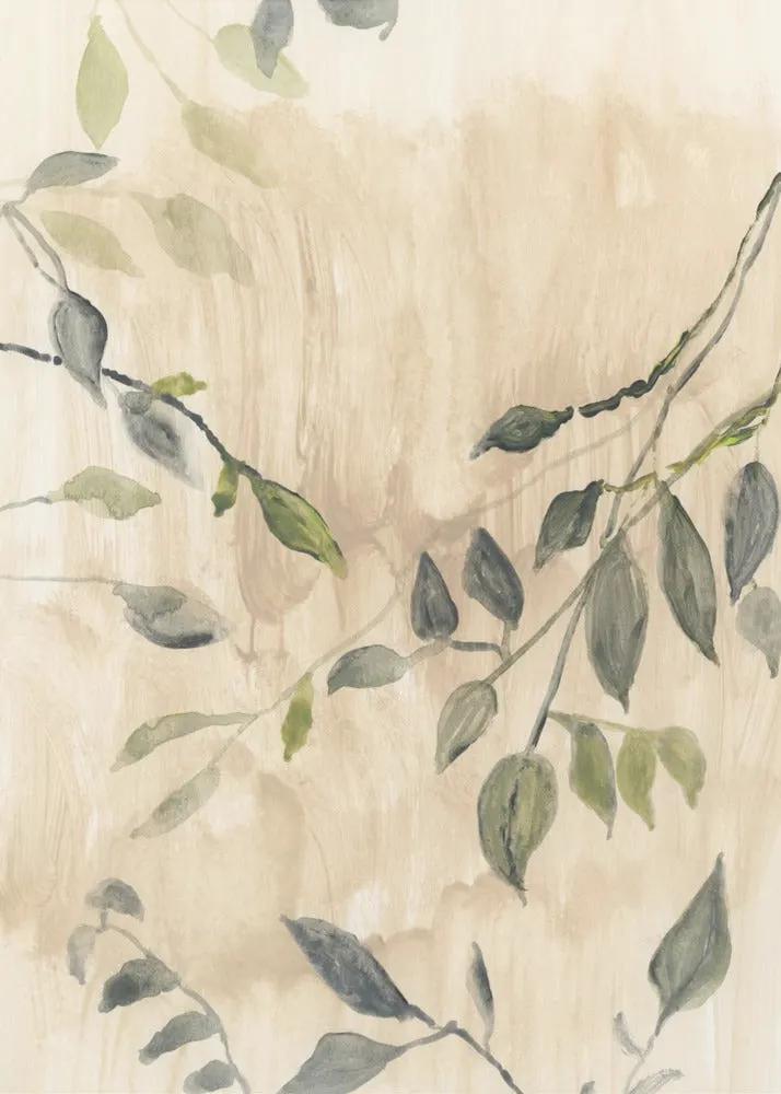 Wall art Colour Washed Leaves No1 by Cartissi