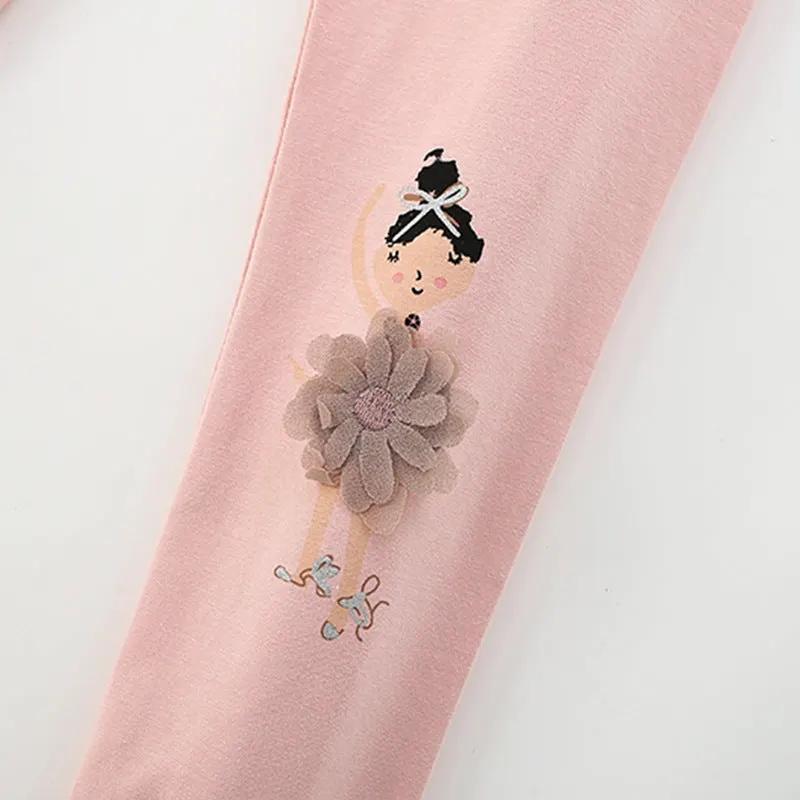 Autumn Arrival Baby Kids Girls Cartoon Pattern Cute Pants by Tux-USA