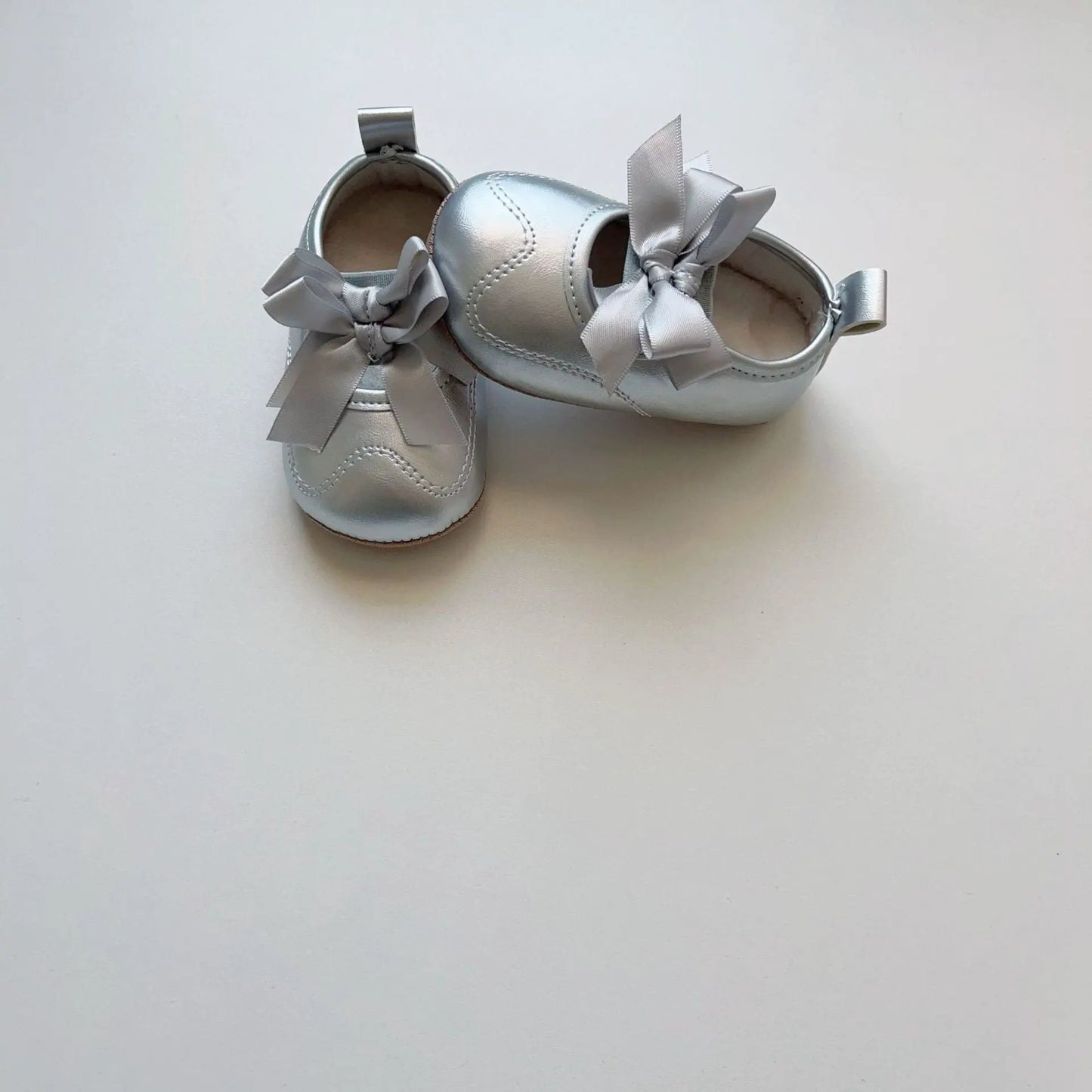 Winter and Autumn Baby Girl Fashion Solid Color Butterfly-bow Decorated Toddler Soft-Sole Anti-slip Walking Shoes by Tux-USA