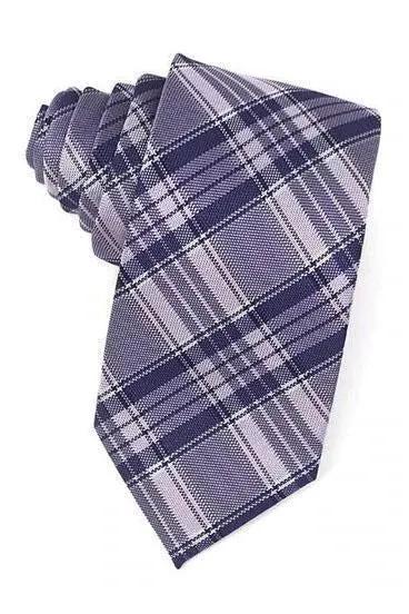 Madison Plaid Necktie by Tux-USA
