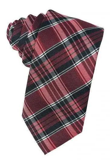 Madison Plaid Necktie by Tux-USA
