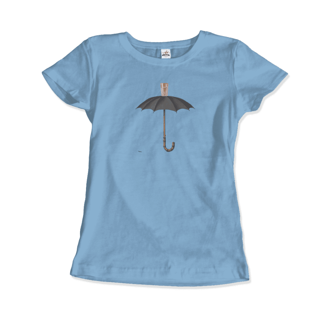 Rene Magritte Hegel's Holiday, 1958 artwork t-shirt by Art-O-Rama Shop