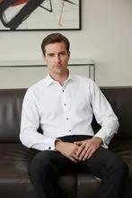 "Richard" White Spread Collar Shirt by Tux-USA