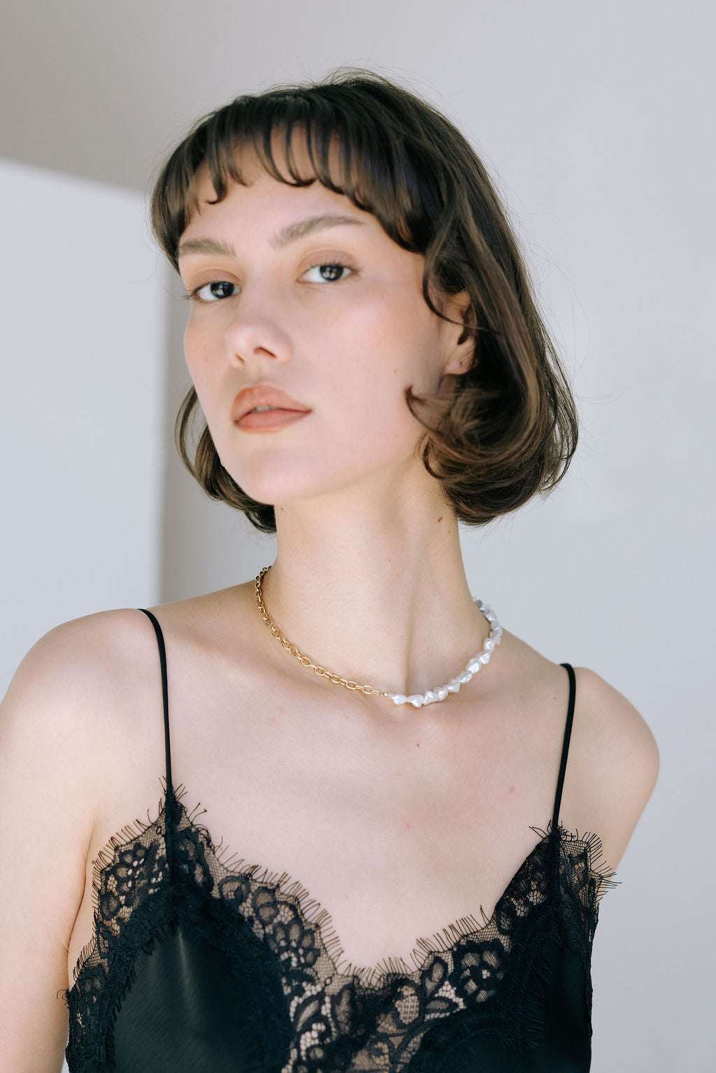 Collier bi-matière Ress-1