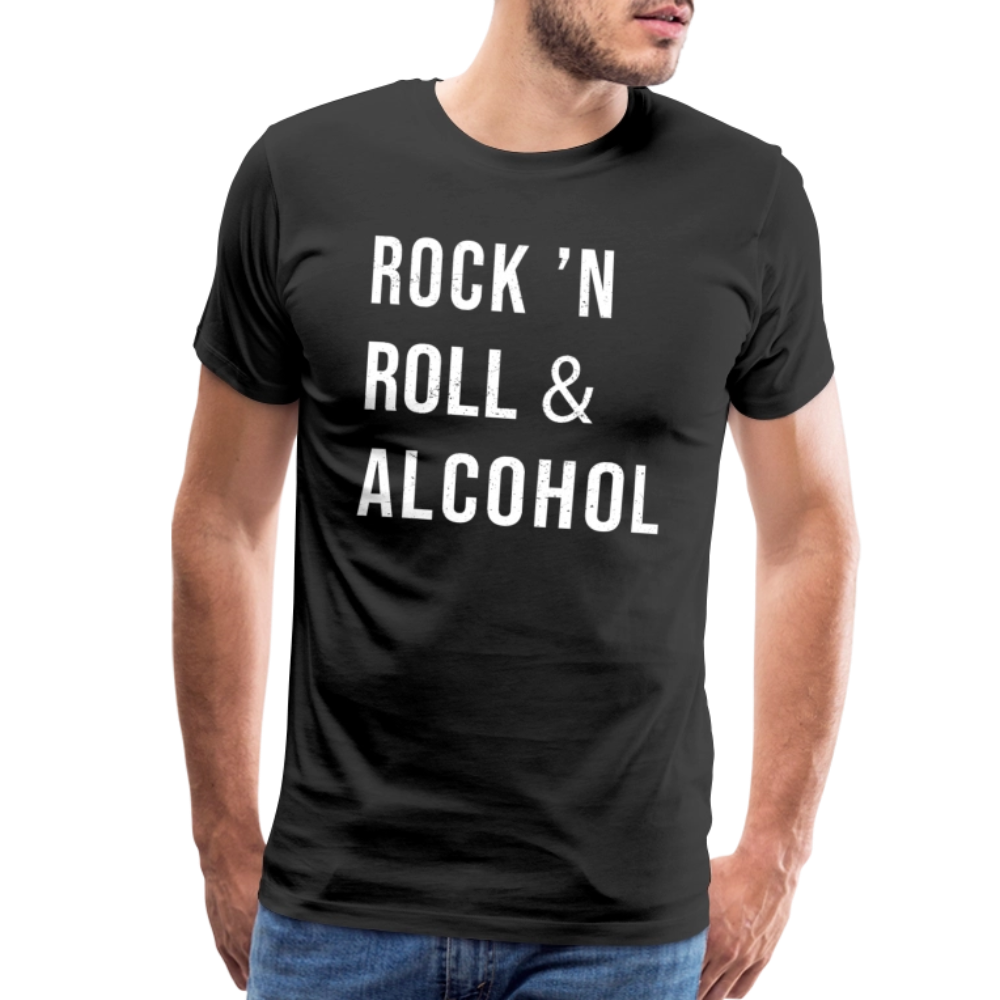 Rock'n Roll & Alcohol t-shirt by Art-O-Rama Shop