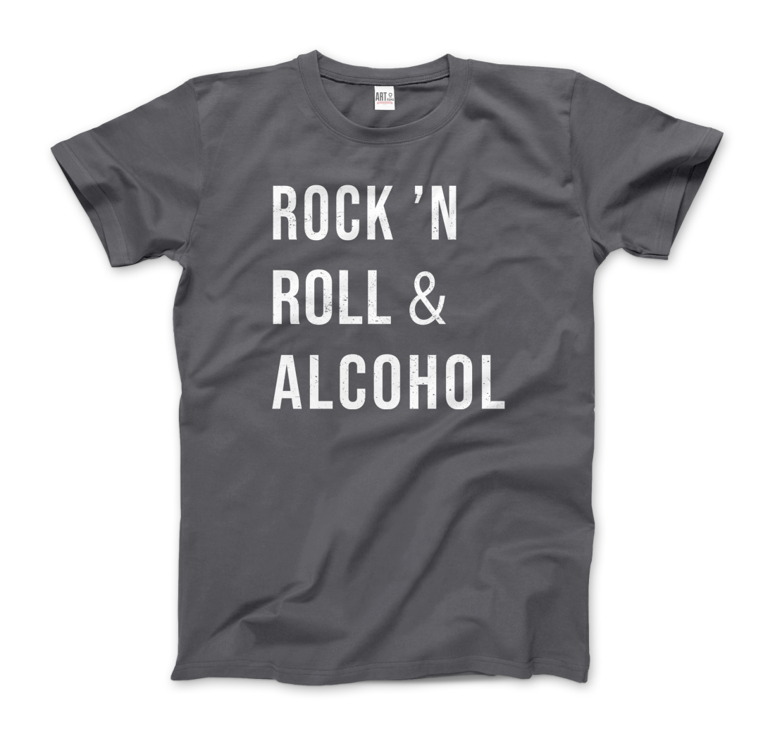 Rock'n Roll & Alcohol t-shirt by Art-O-Rama Shop