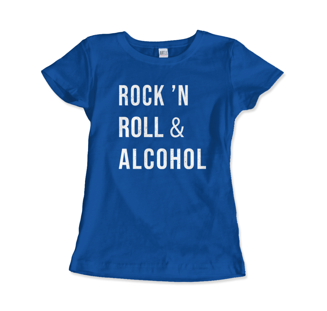 Rock'n Roll & Alcohol t-shirt by Art-O-Rama Shop