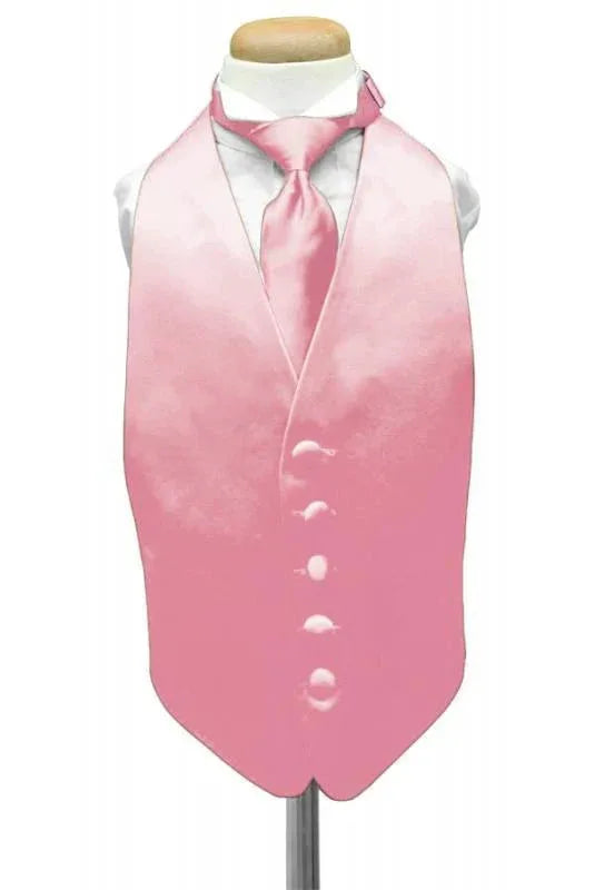 Luxury Satin Kids Tuxedo Vest 2 by Tux-USA