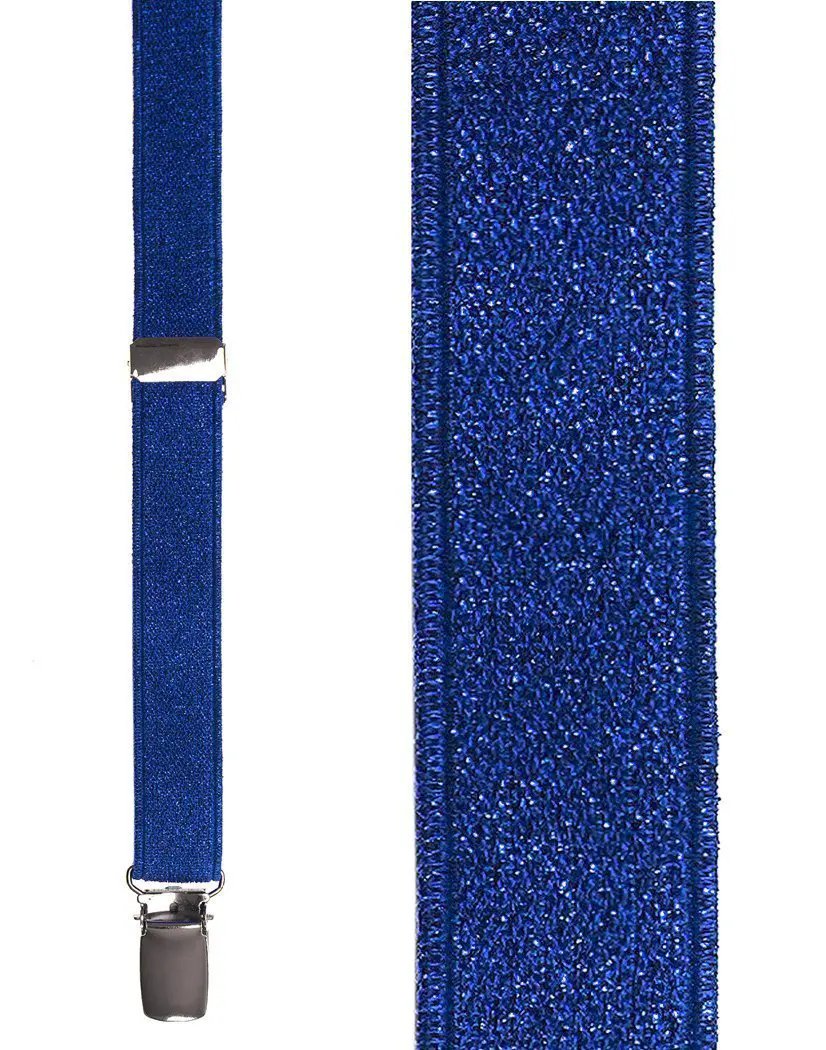 "Broadway Glitter" Suspenders 0.75" Width by Tux-USA