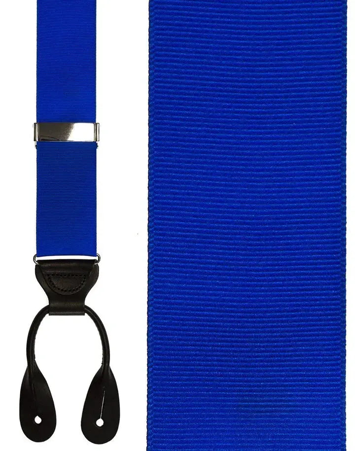 "Grosgraine Ribbon II" Suspenders 1.5 Width by Tux-USA