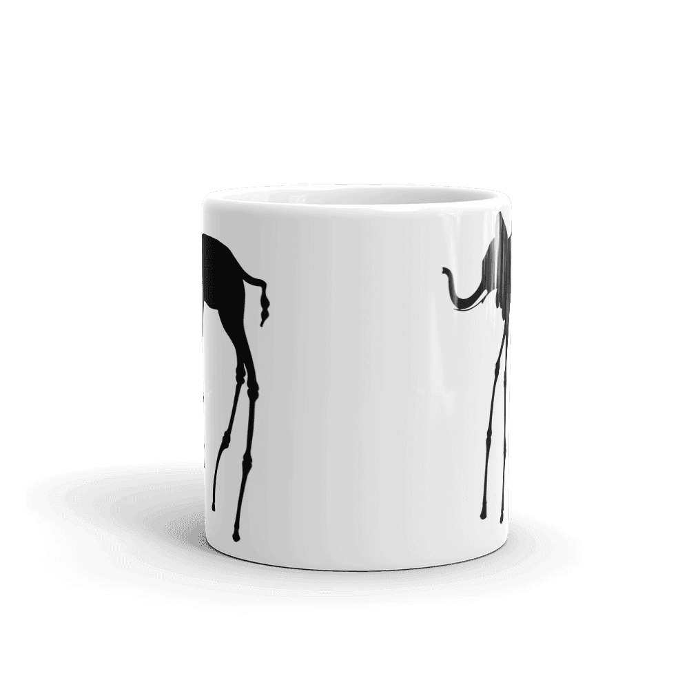 Salvador Dali The Elephants 1948 Artwork Mug by Art-O-Rama Shop