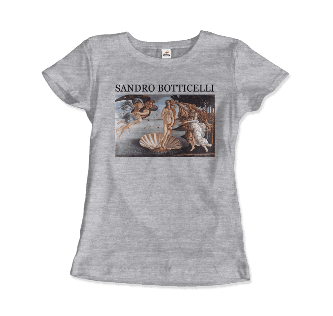 Sandro Botticelli the Birth of Venus artwork t-shirt by Art-O-Rama Shop