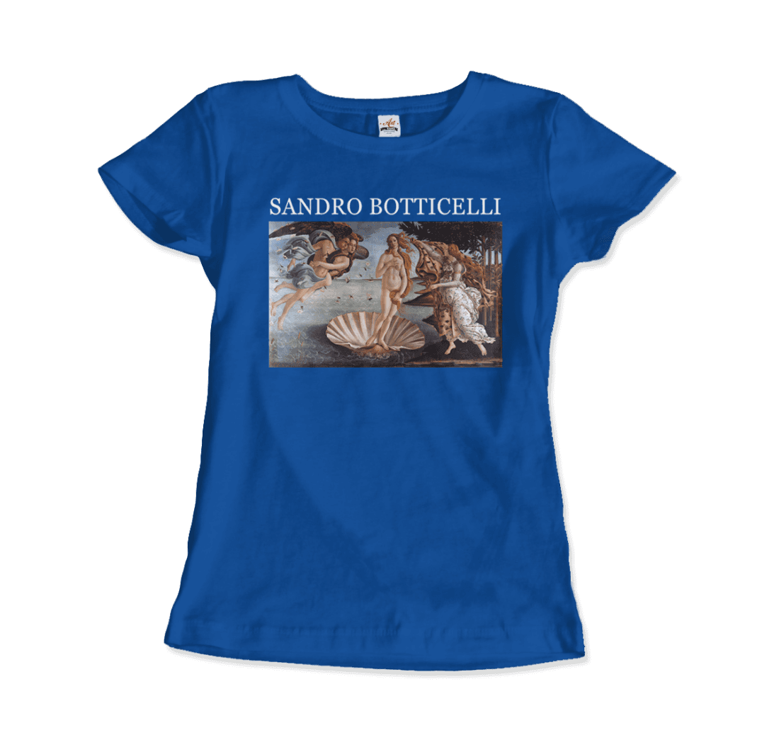 Sandro Botticelli the Birth of Venus artwork t-shirt by Art-O-Rama Shop