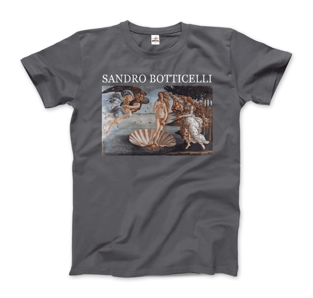 Sandro Botticelli the Birth of Venus artwork t-shirt by Art-O-Rama Shop