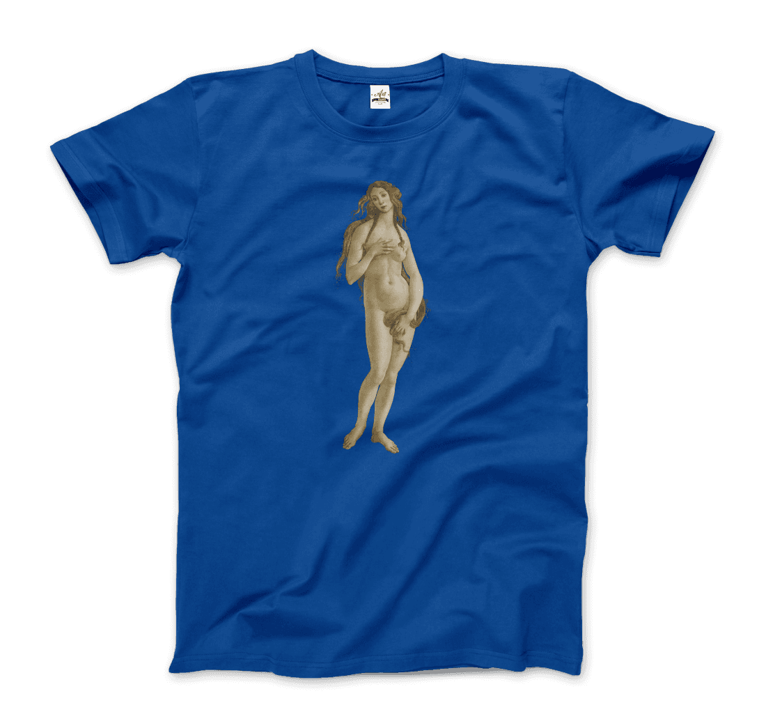 Sandro Botticelli Venus (from the Birth of Venus) artwork t-shirt by Art-O-Rama Shop