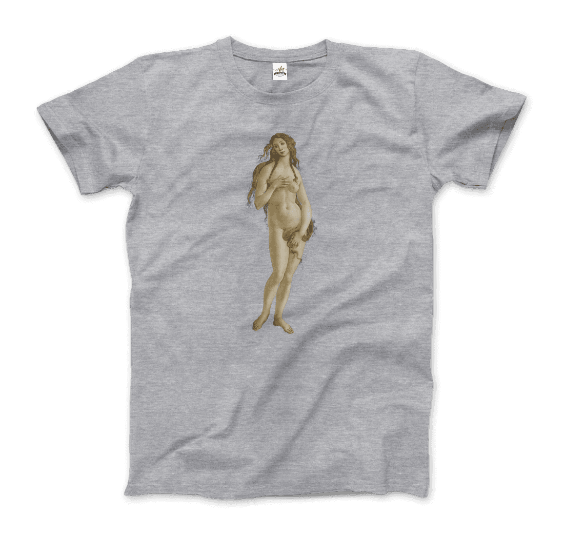 Sandro Botticelli Venus (from the Birth of Venus) artwork t-shirt by Art-O-Rama Shop