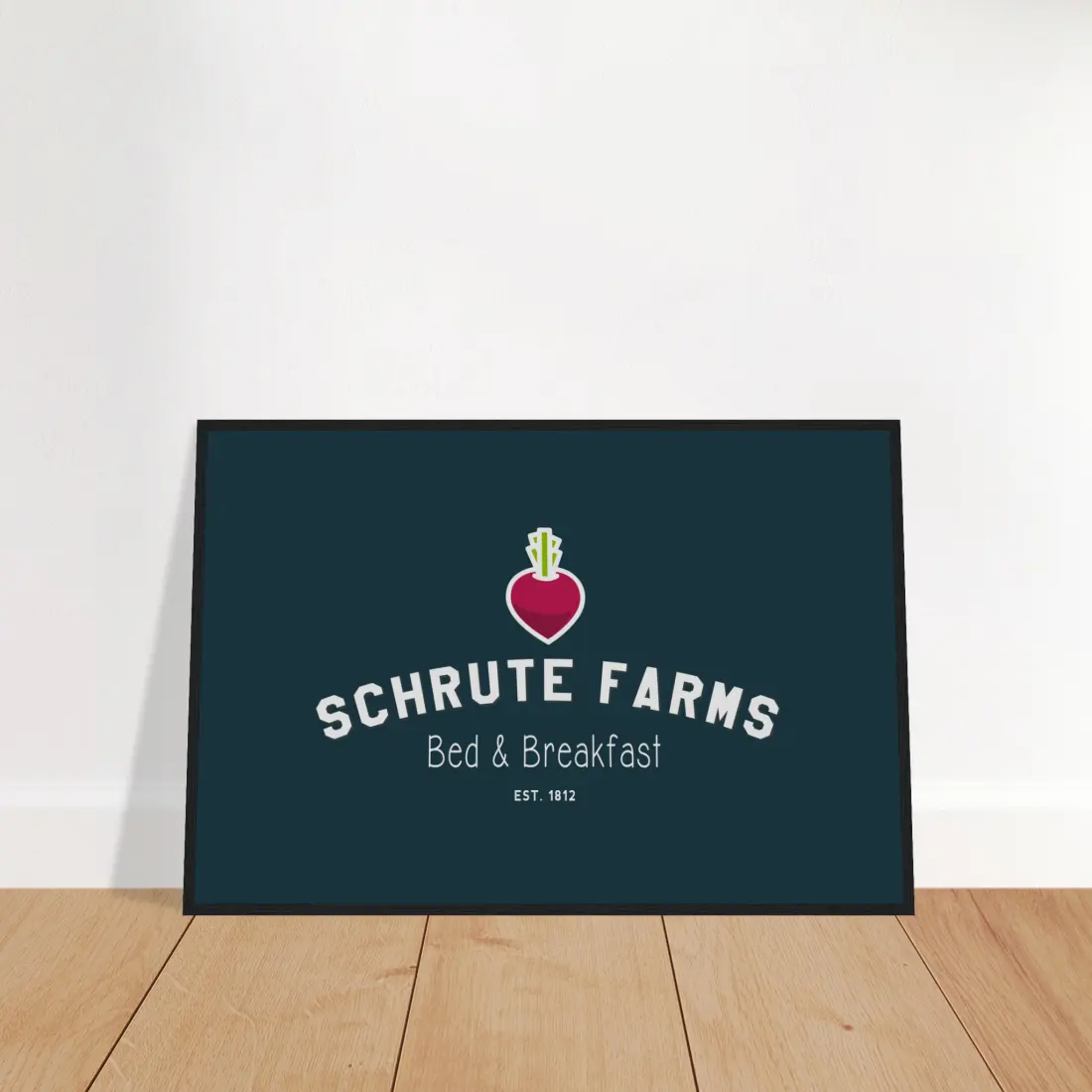 Schrute Farms Bed & Breakfast poster by Art-O-Rama Shop