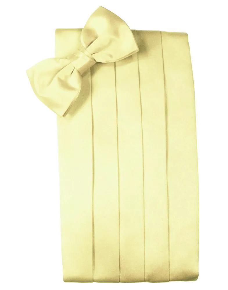 Set Luxury Satin Cummerbund & Bow Tie by Tux-USA