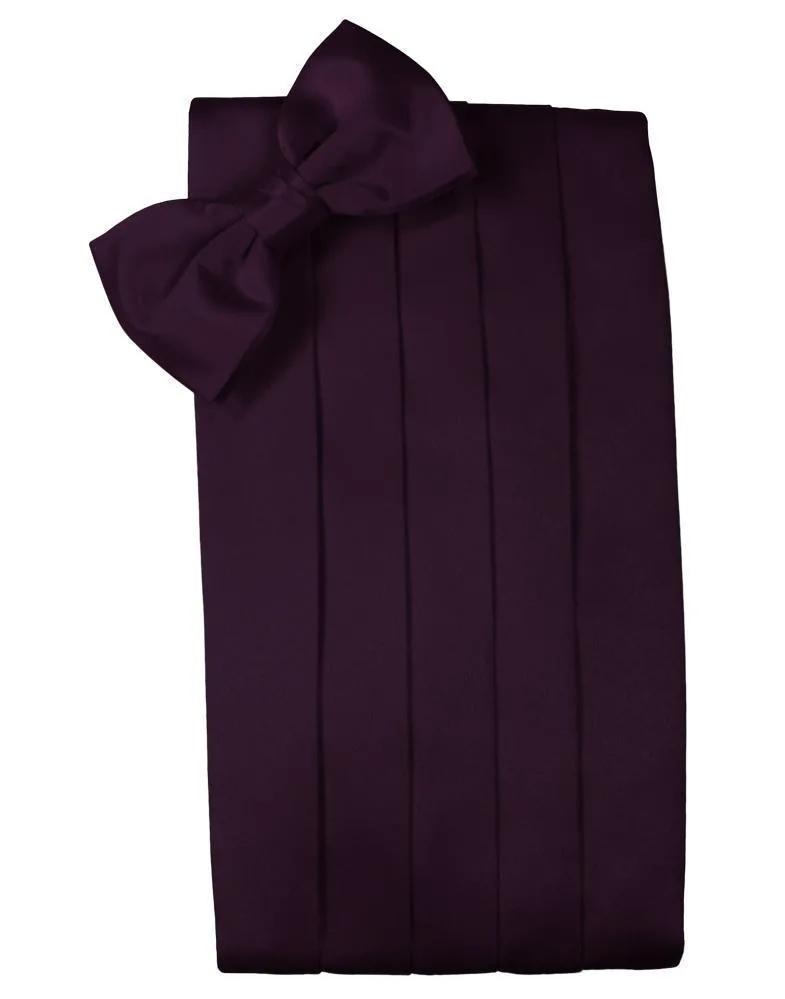 Set Luxury Satin Cummerbund & Bow Tie by Tux-USA