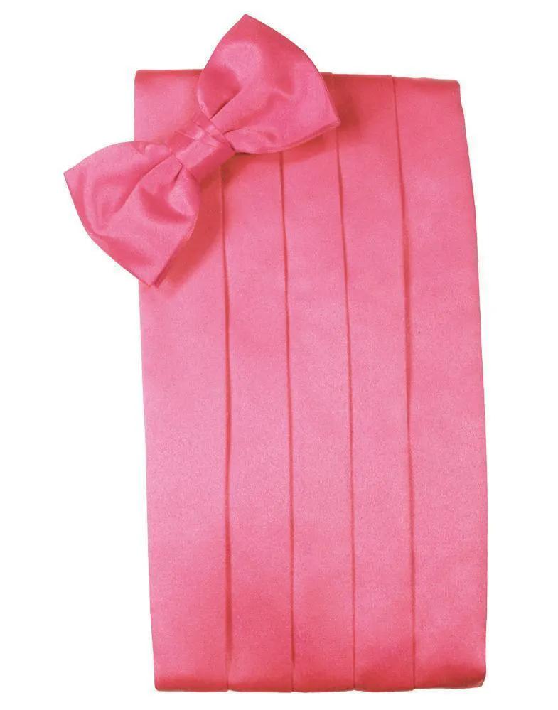 Set Luxury Satin Cummerbund & Bow Tie by Tux-USA