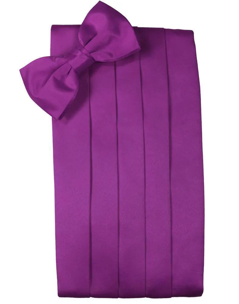 Set Luxury Satin Cummerbund & Bow Tie by Tux-USA