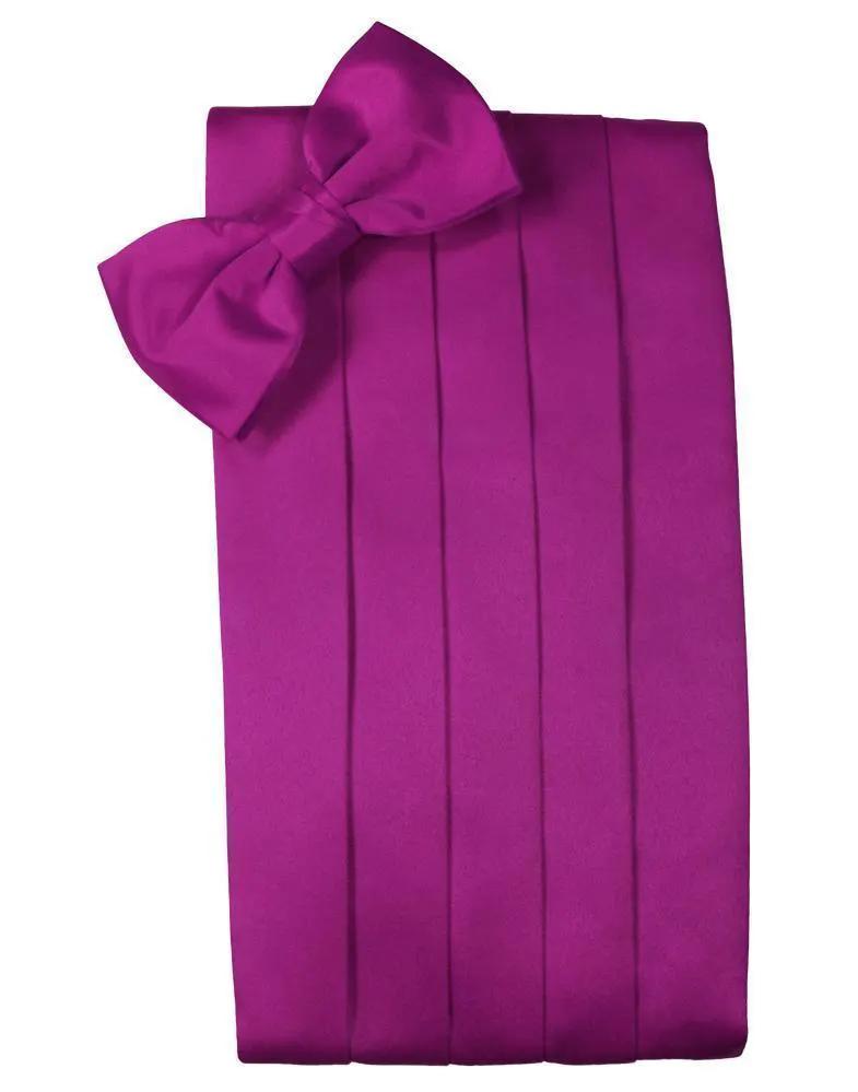 Set Luxury Satin Cummerbund & Bow Tie by Tux-USA