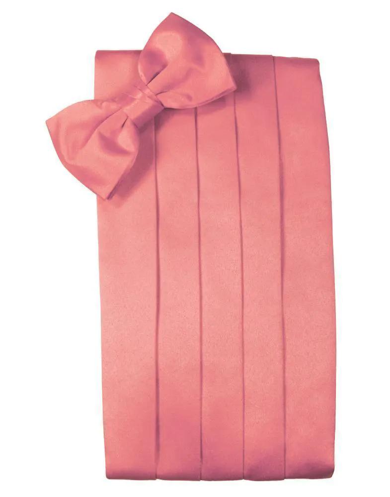 Set Luxury Satin Cummerbund & Bow Tie by Tux-USA
