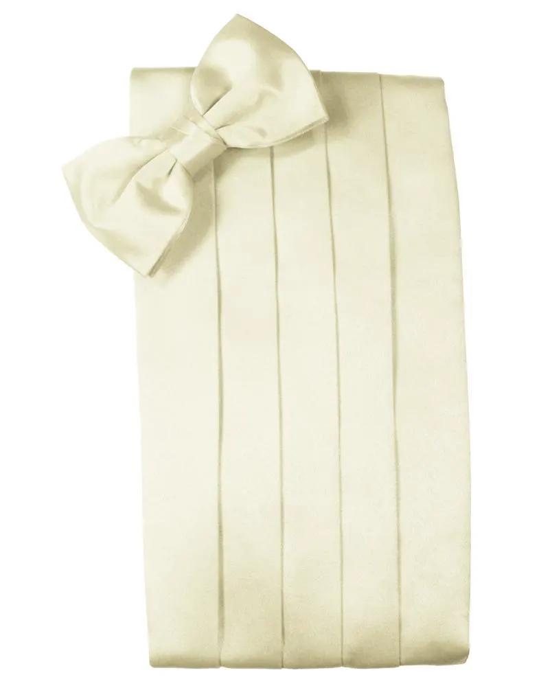 Set Luxury Satin Cummerbund & Bow Tie by Tux-USA