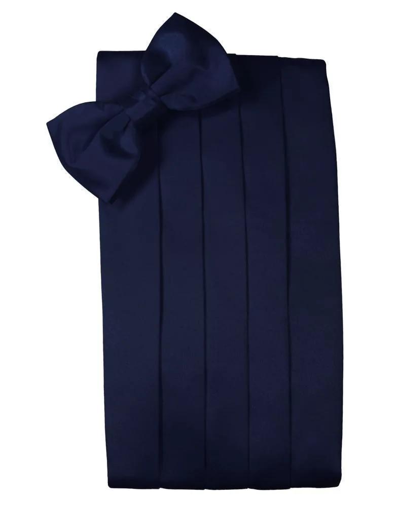 Set Luxury Satin Cummerbund & Bow Tie by Tux-USA