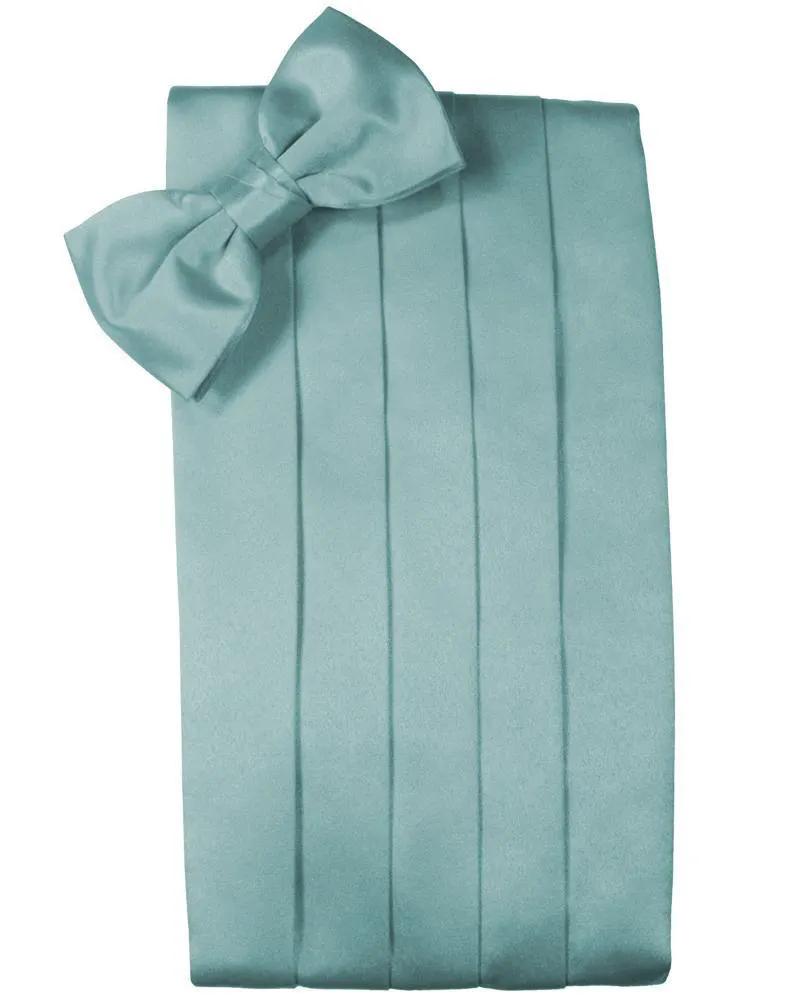 Set Luxury Satin Cummerbund & Bow Tie by Tux-USA