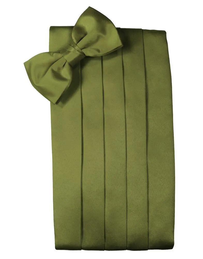 Set Luxury Satin Cummerbund & Bow Tie by Tux-USA