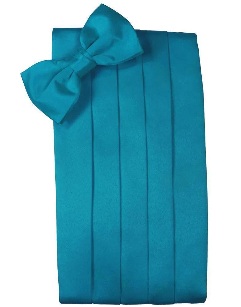 Set Luxury Satin Cummerbund & Bow Tie by Tux-USA