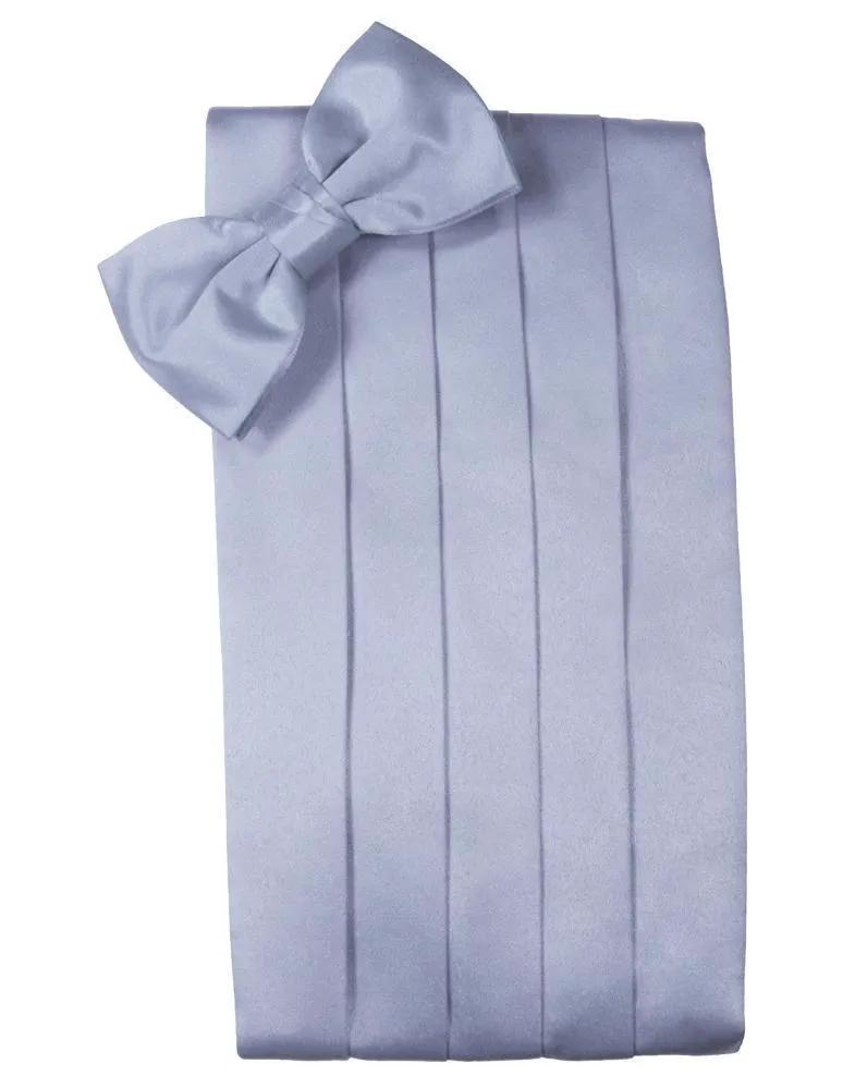 Set Luxury Satin Cummerbund & Bow Tie by Tux-USA
