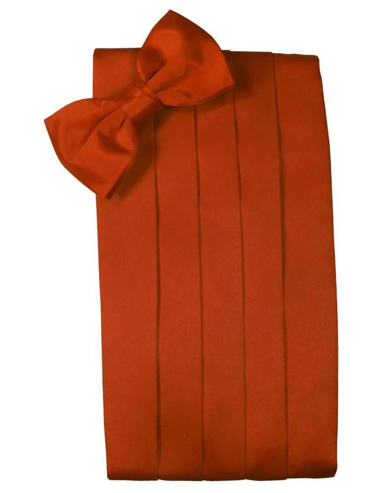 Set Luxury Satin Cummerbund & Bow Tie by Tux-USA