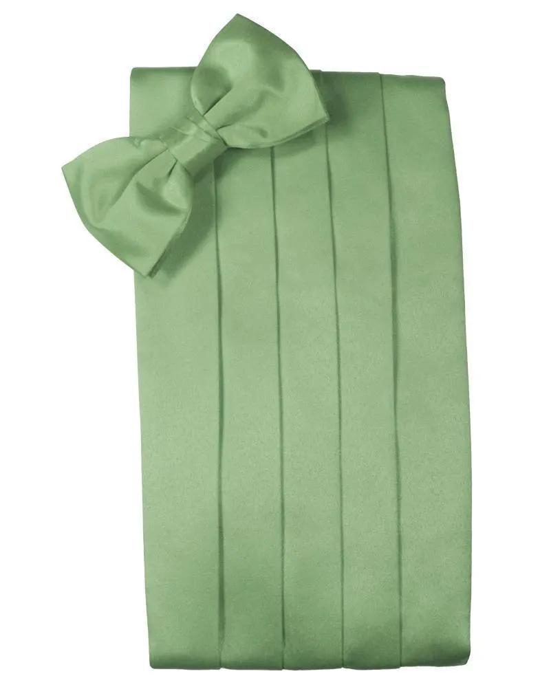 Set Luxury Satin Cummerbund & Bow Tie by Tux-USA