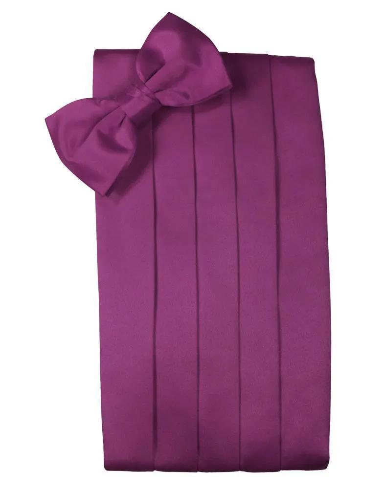 Set Luxury Satin Cummerbund & Bow Tie by Tux-USA