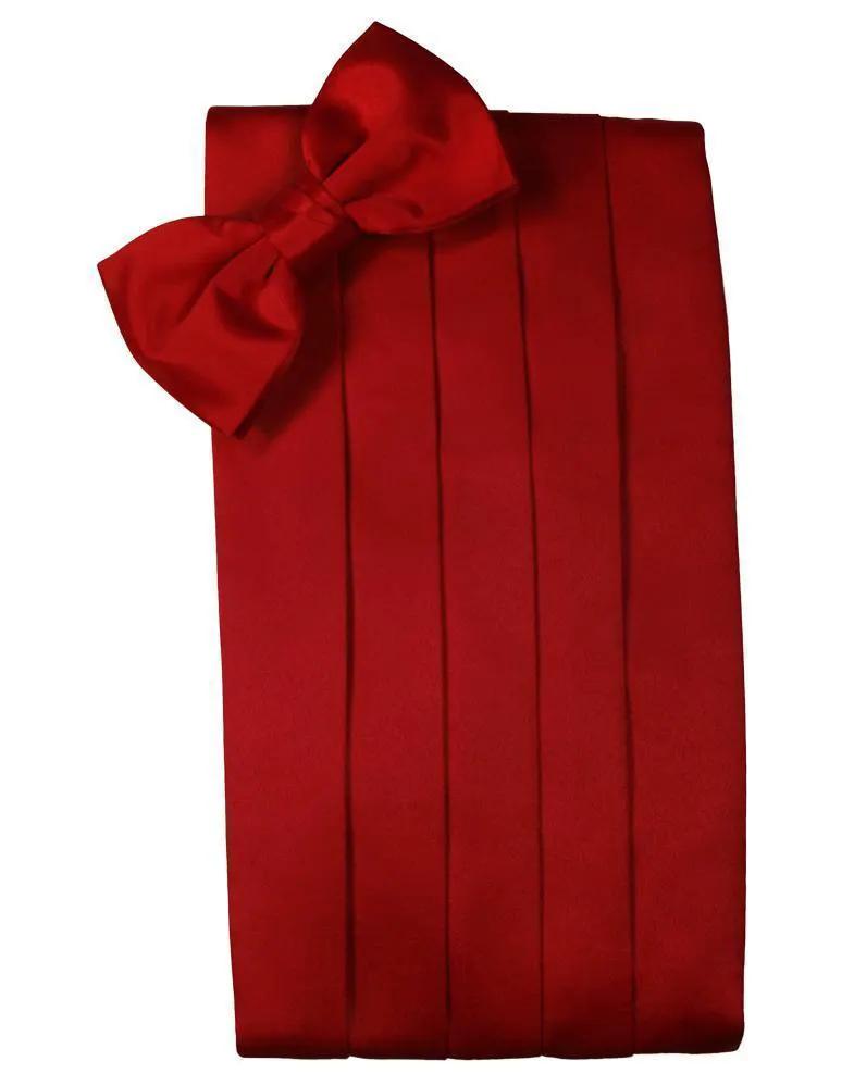 Set Luxury Satin Cummerbund & Bow Tie by Tux-USA