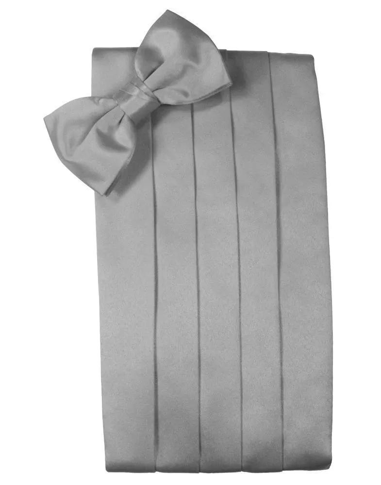 Set Luxury Satin Cummerbund & Bow Tie by Tux-USA