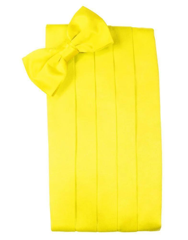 Set Luxury Satin Cummerbund & Bow Tie by Tux-USA