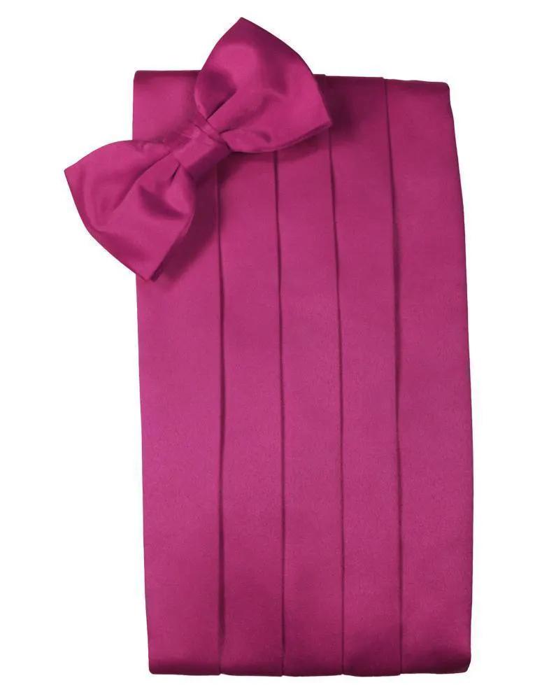 Set Luxury Satin Cummerbund & Bow Tie by Tux-USA