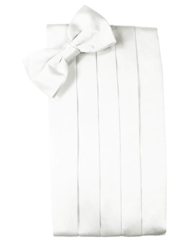 Set Luxury Satin Cummerbund & Bow Tie by Tux-USA