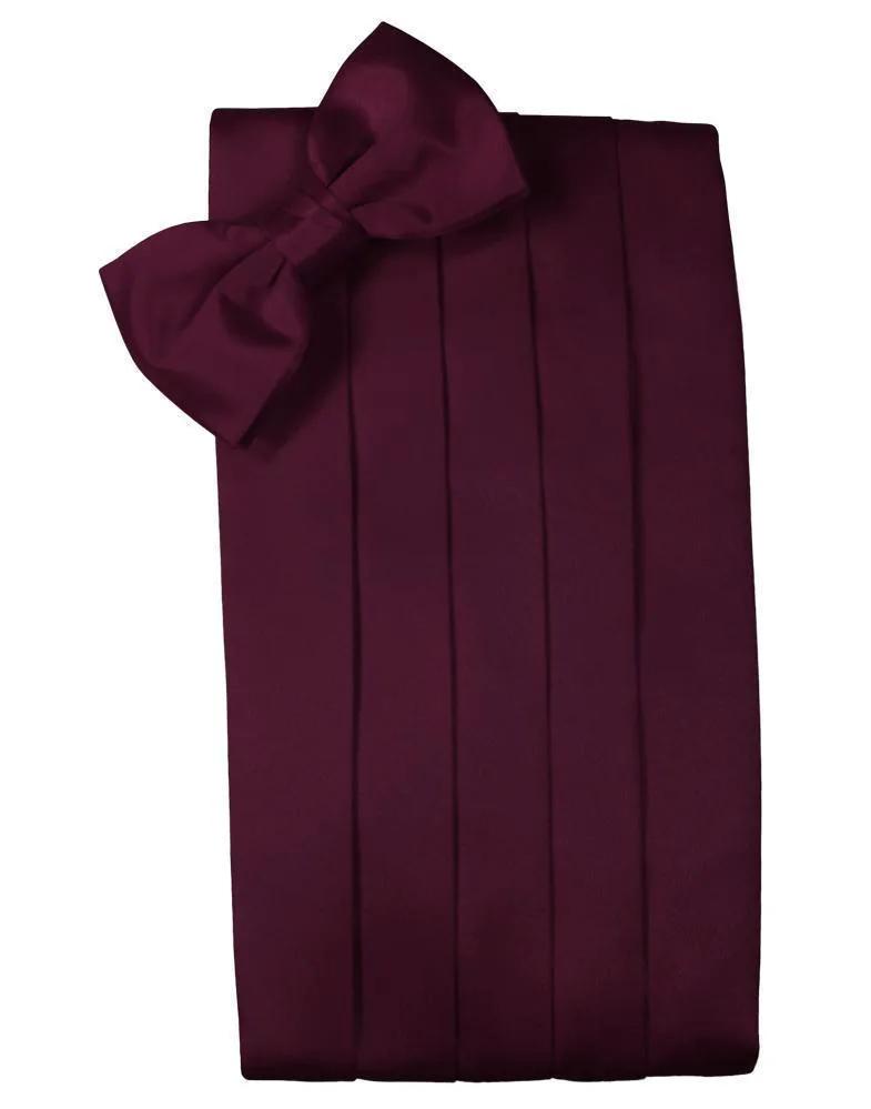 Set Luxury Satin Cummerbund & Bow Tie by Tux-USA
