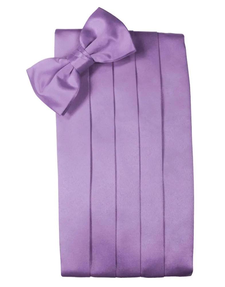 Set Luxury Satin Cummerbund & Bow Tie by Tux-USA