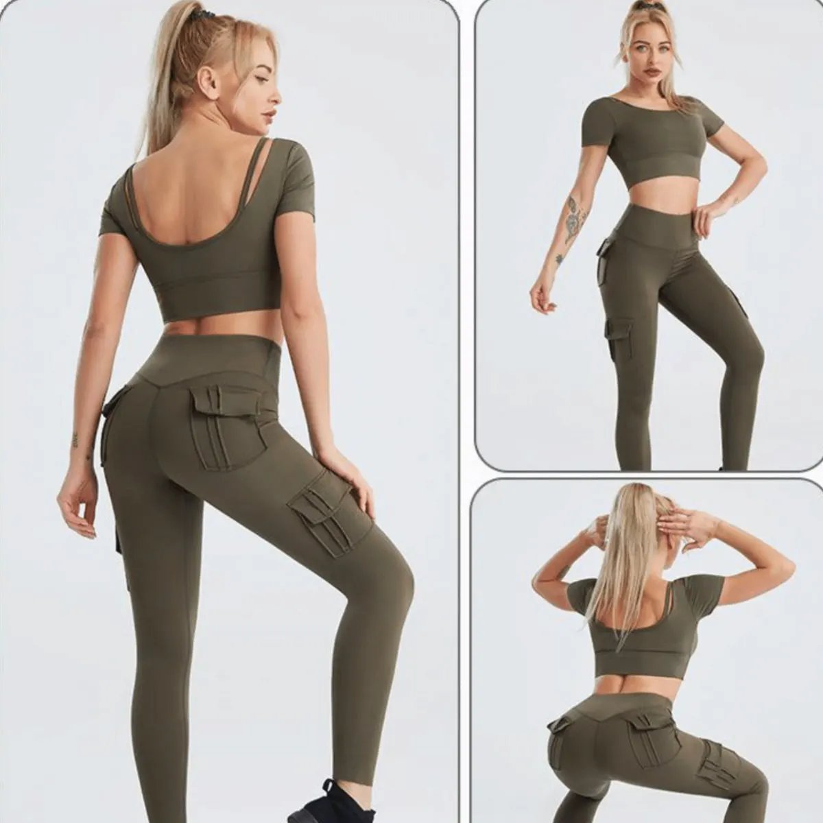 Sgt Crop Top by Rockstar Peach