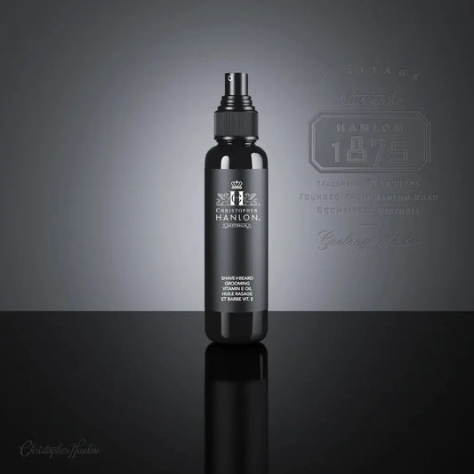 PRE-SHAVE SKIN TREATMENT + BEARD CONDITIONER | Black Cockatoo + Mint by CHRISTOPHER HANLON®