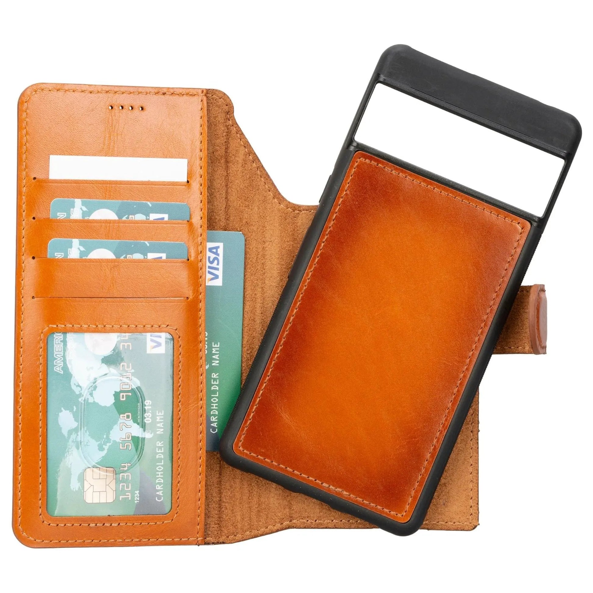 Sheridan Leather Detachable Wallet for Google Pixel 6 & 6 Pro by TORONATA